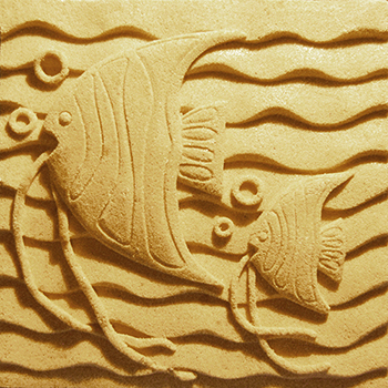 文化石砂岩雕塑建材加盟图片:W0021A海洋板