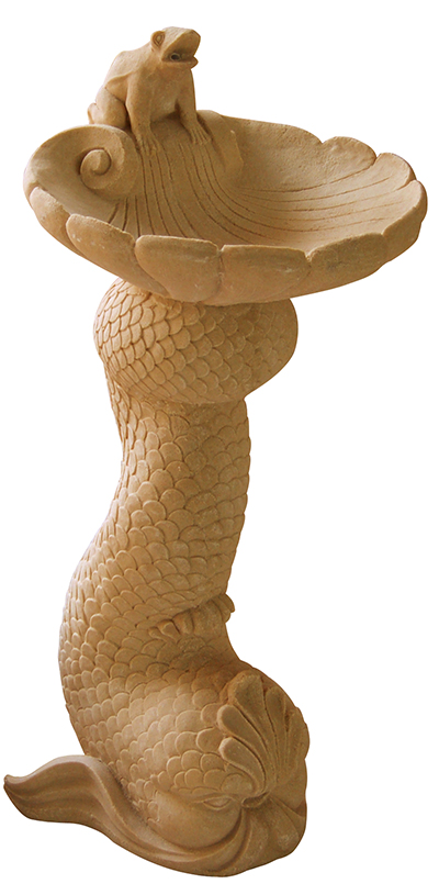水景砂岩雕塑建材加盟图片:S0023鱼蛙水景
