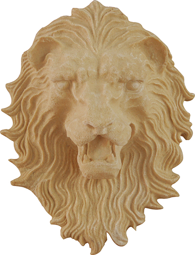 水景砂岩雕塑建材加盟图片:S0025狮头