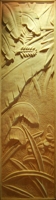 浮雕砂岩雕塑建材加盟图片:B0010C花叶壁画