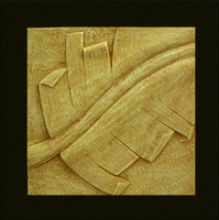浮雕砂岩雕塑建材加盟图片:B0016A芭蕉叶壁饰