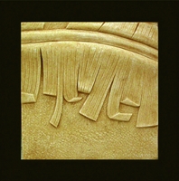 浮雕砂岩雕塑建材加盟图片:B0016B芭蕉叶壁饰