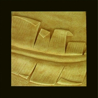 浮雕砂岩雕塑建材加盟图片:B0016C芭蕉叶壁饰