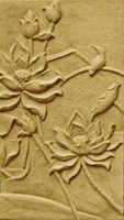 B0034C荷花壁饰