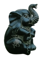 红墨工坊砂岩雕塑建材加盟图片:G0003B印花小象