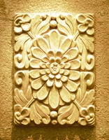 花板砂岩雕塑建材加盟图片:H0001花饰板